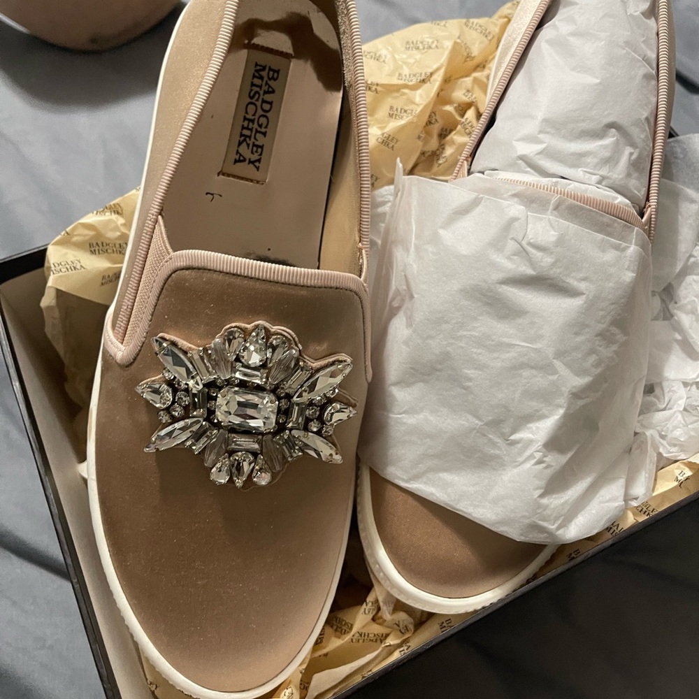 Badgley slip on sneakers